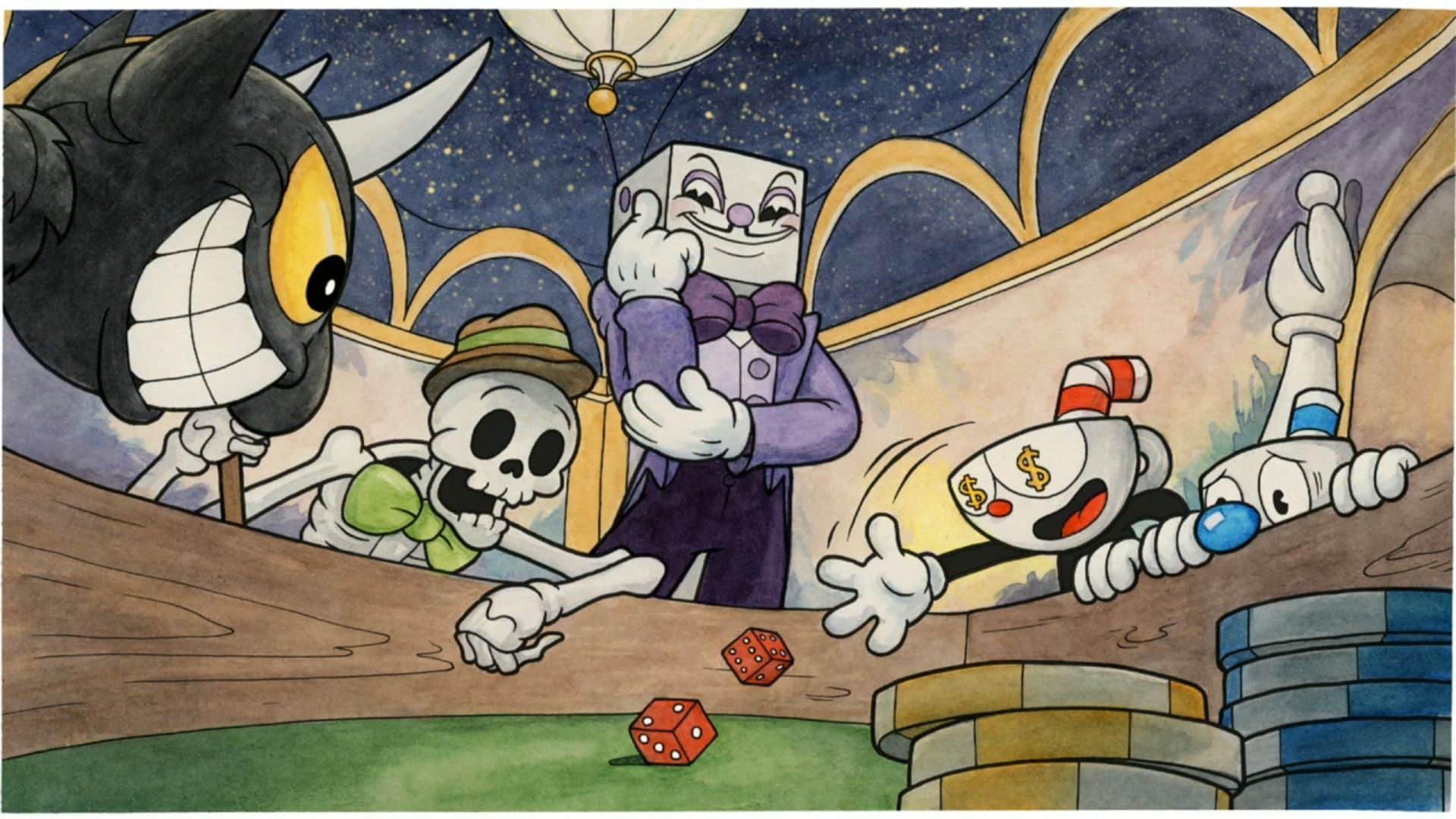 Cuphead: King Dice è il protagonista di questa nuova clip Netflix [VIDEO]