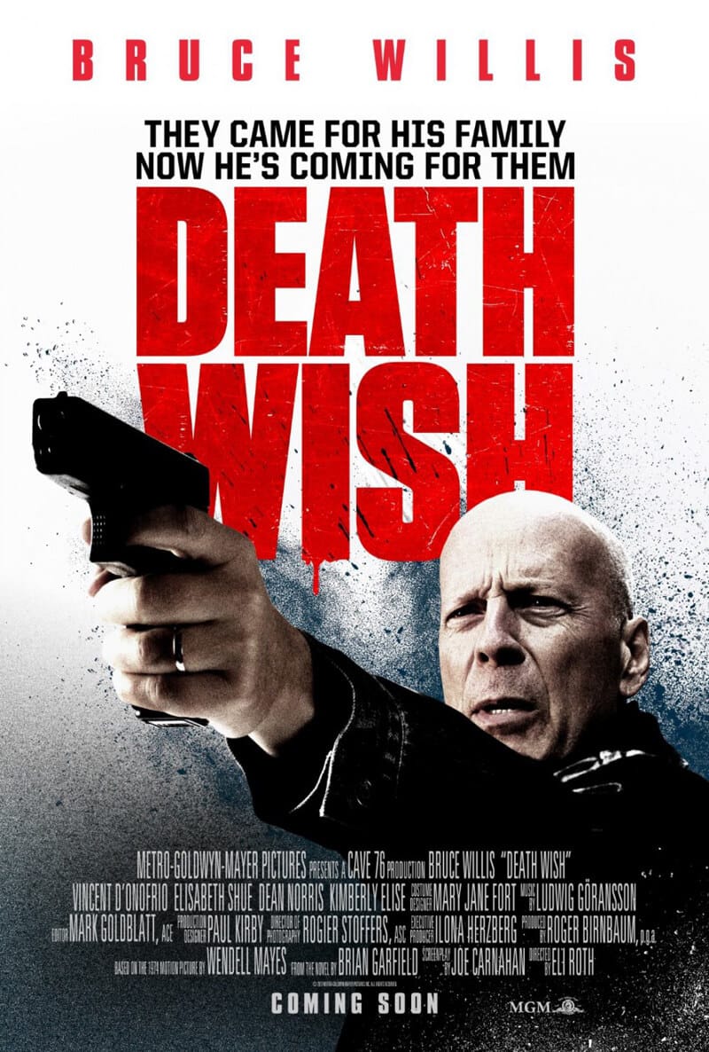 death wish poster bruce willis