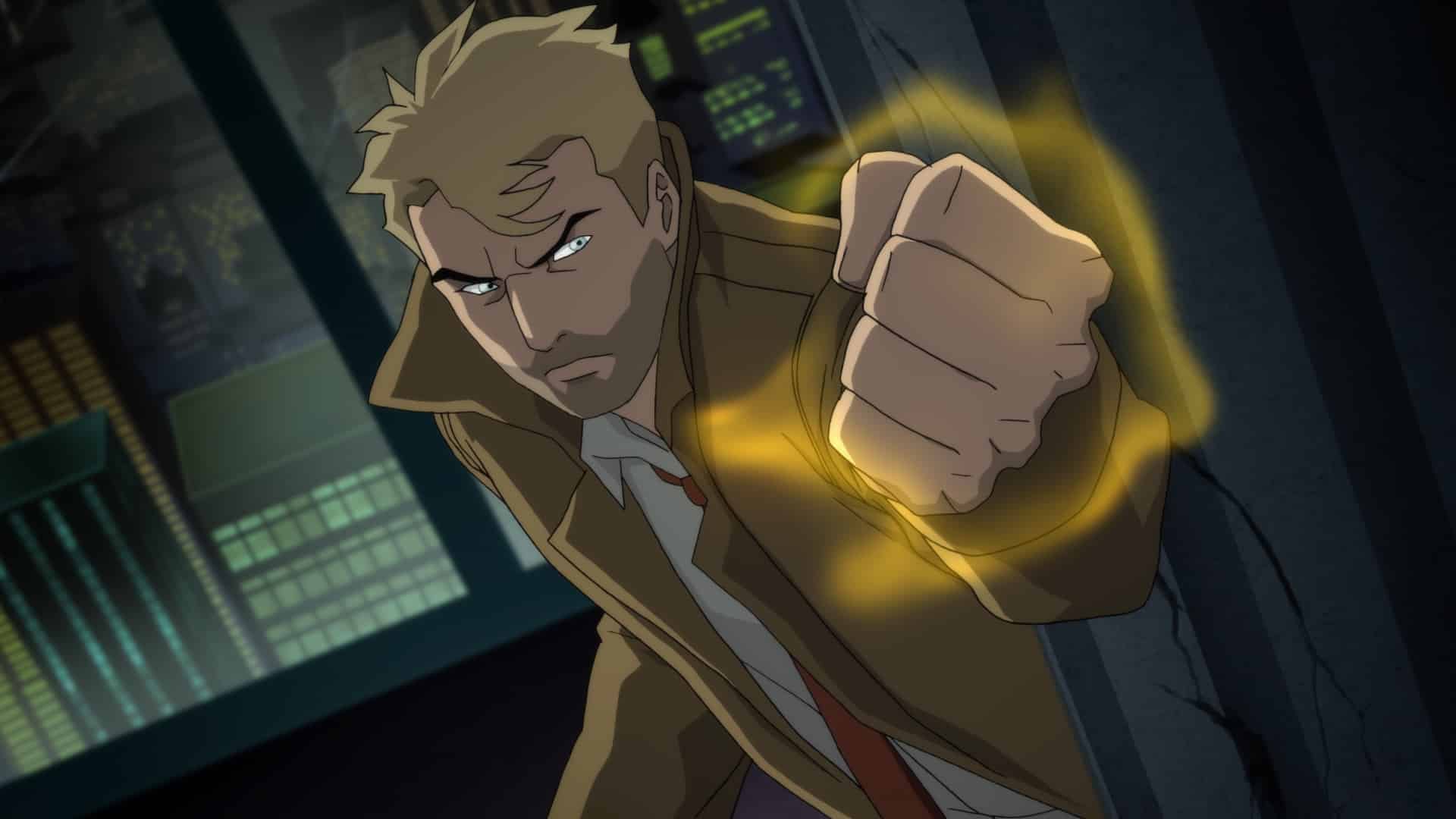 Constantine: poster della nuova serie animata di CW Seed