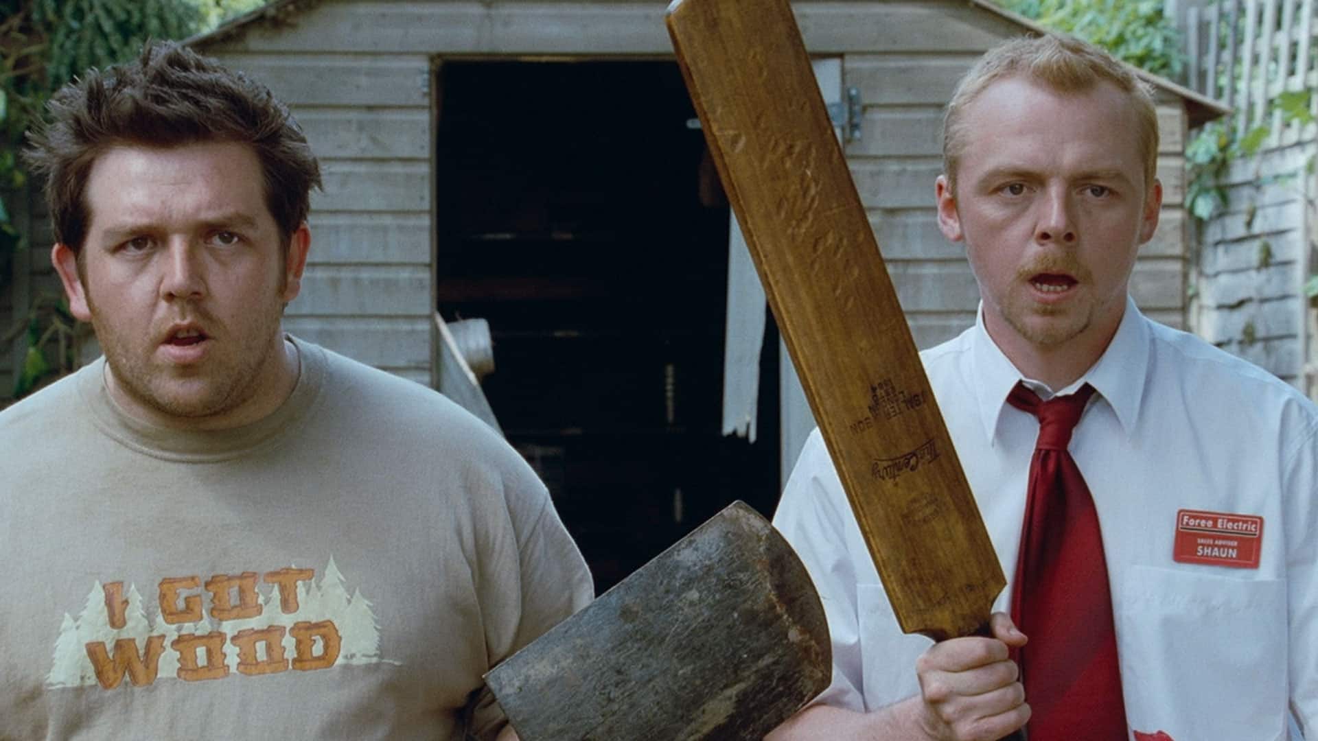 L’alba dei morti dementi: Simon Pegg e Nick Frost ricreano una scena in quarantena