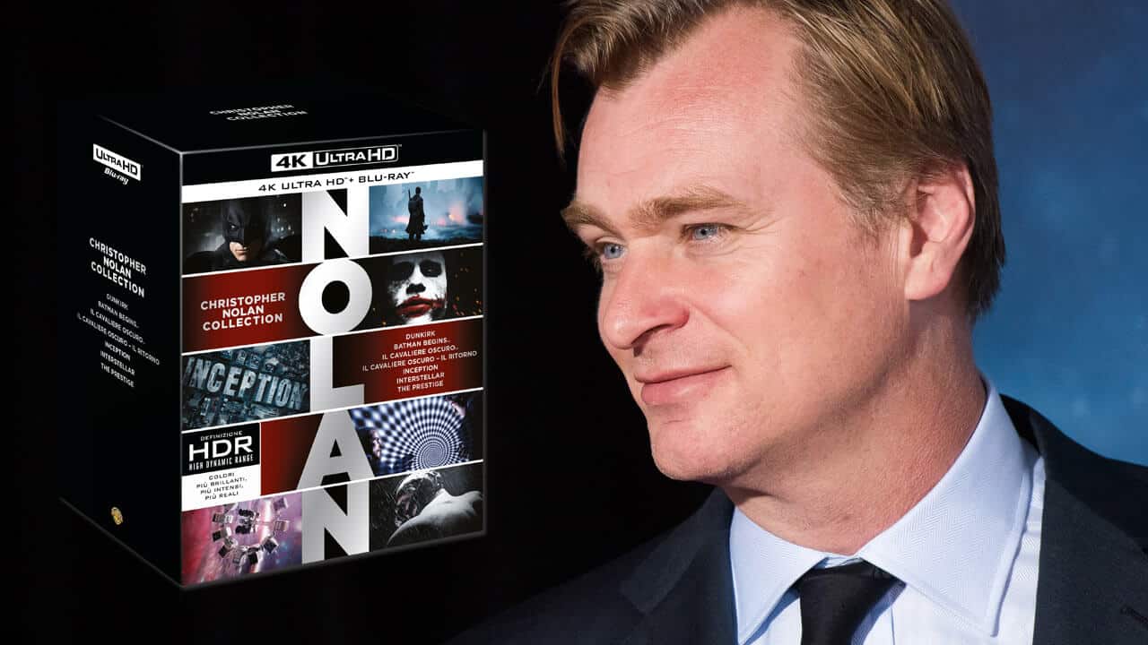 Christopher Nolan: il cofanetto esclusivo con i capolavori del regista in 4k Ultra HD
