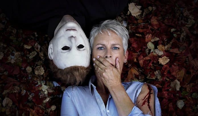 jamie lee curtis halloween costume jamie lee curtis 232 laurie strode nella foto dal set di jamie lee curtis halloween costume jamie lee curtis 232 laurie strode nella foto dal set di
