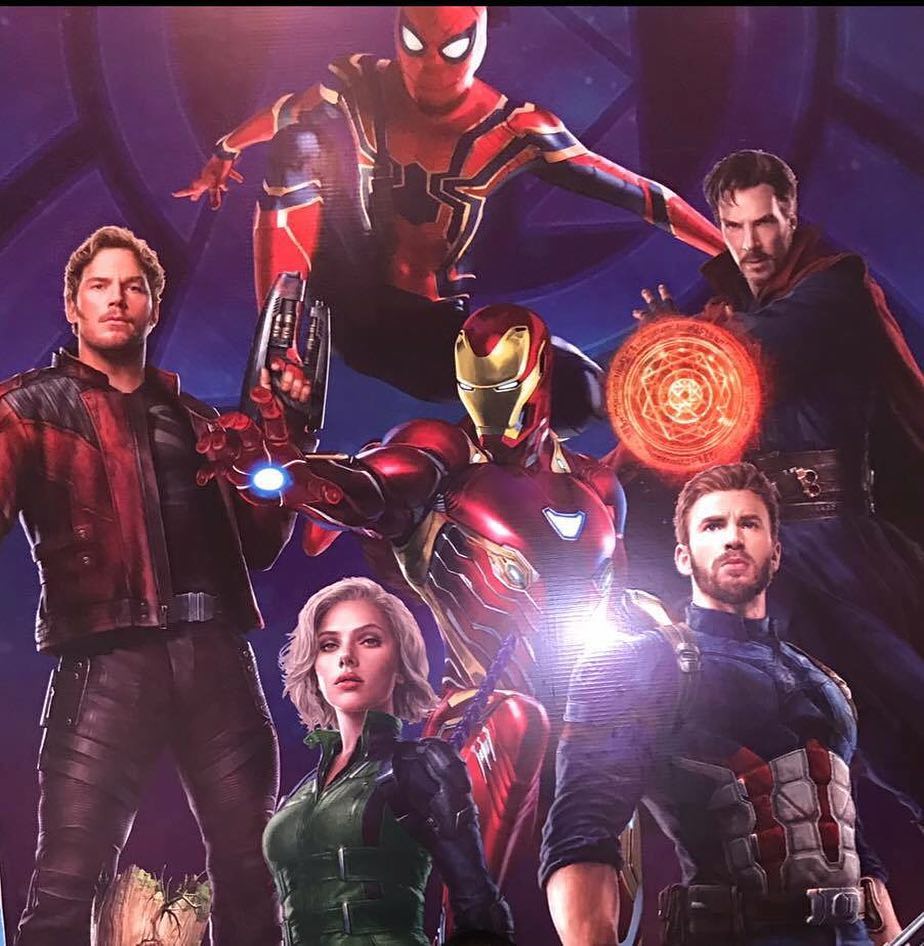 avengers: infinity war promo art