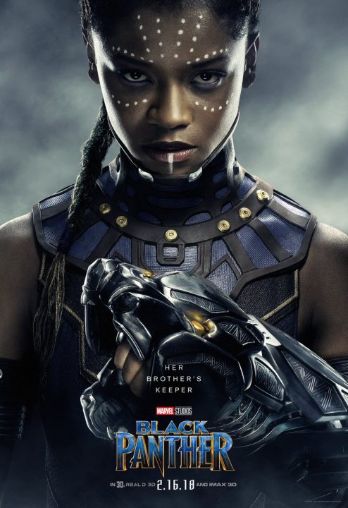 black panther character poster 2