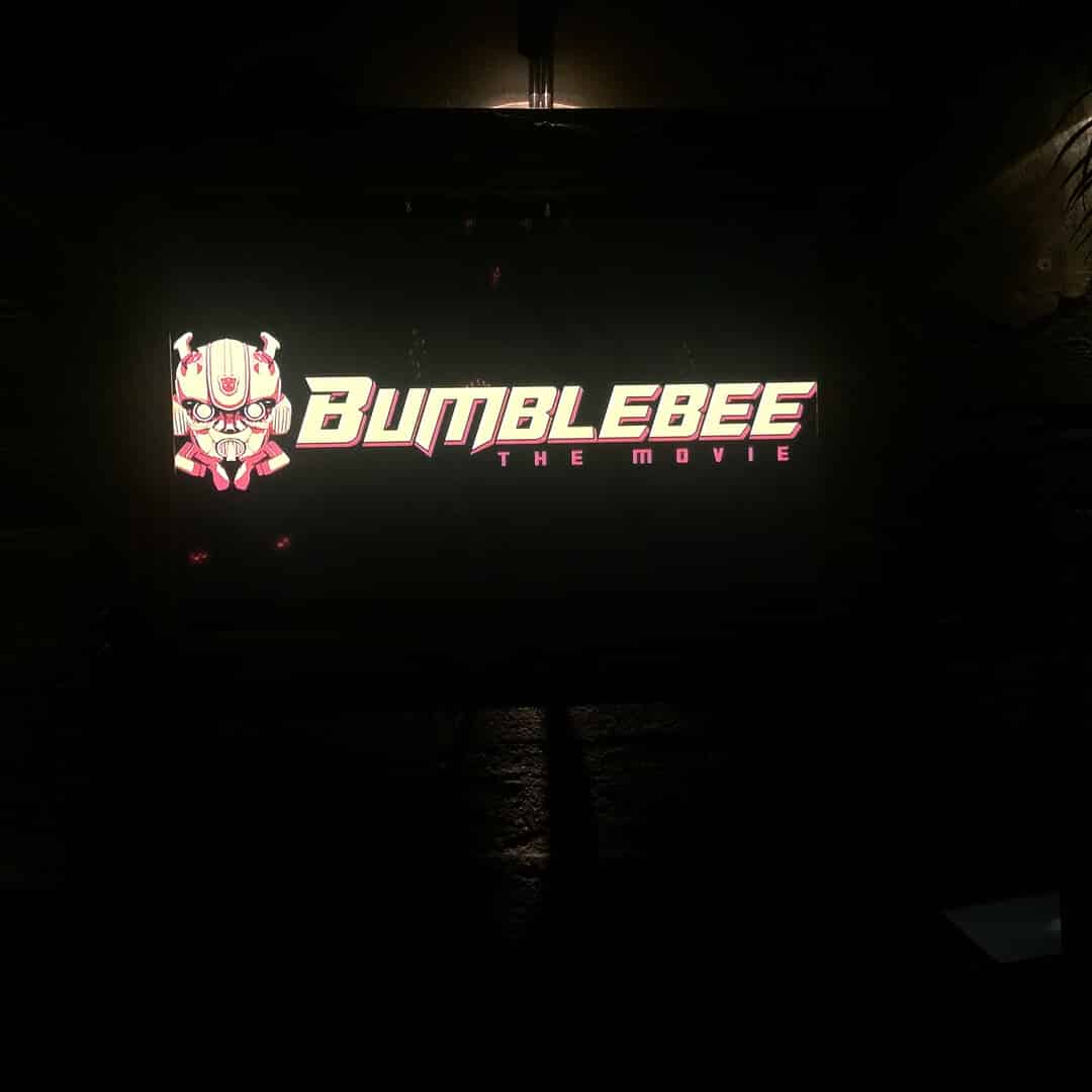bumblebee: the movie logo