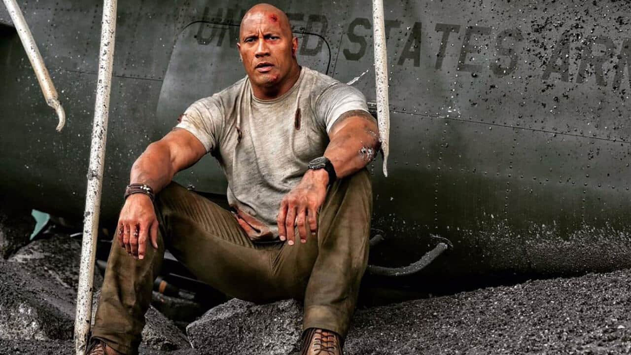 dwayne johnson rampage trailer foto