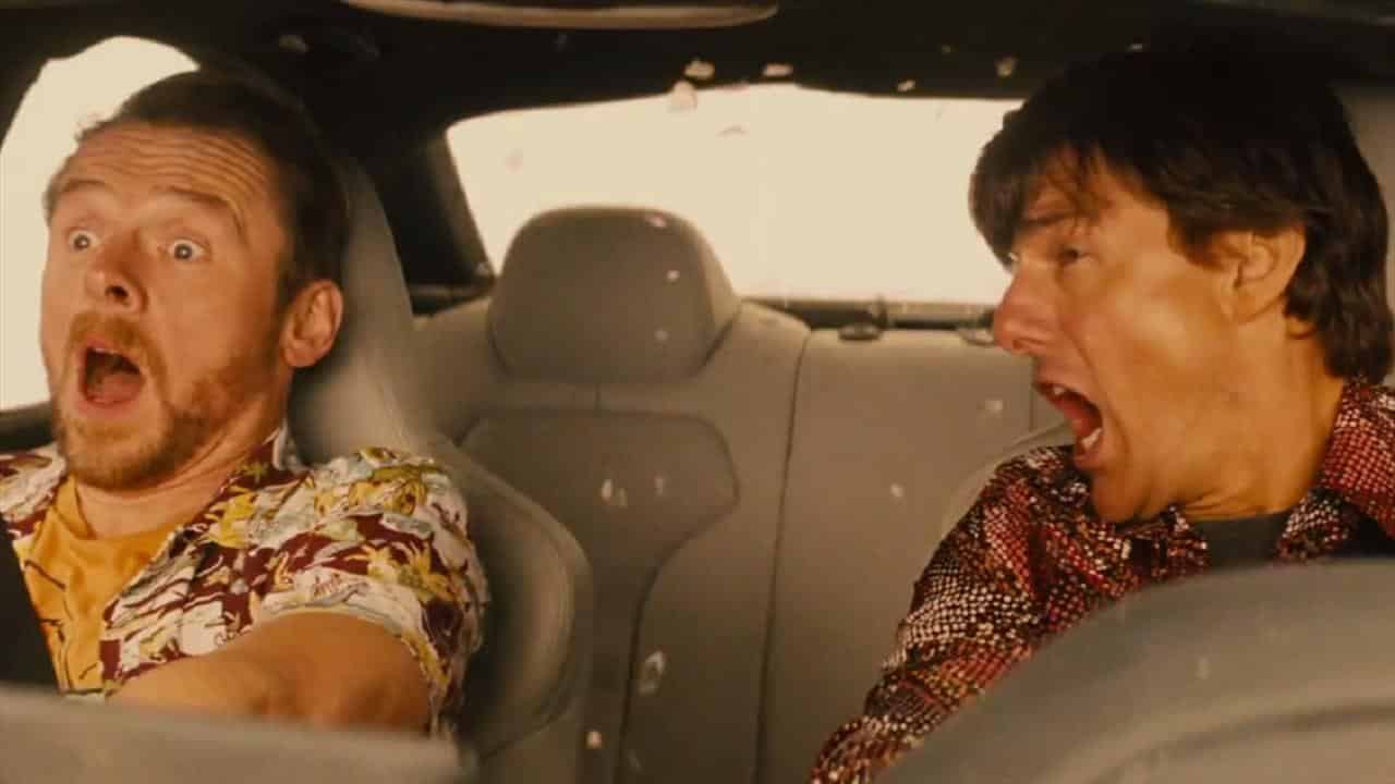 Mission: Impossible 6 – Tom Cruise e Simon Pegg in una foto dal set