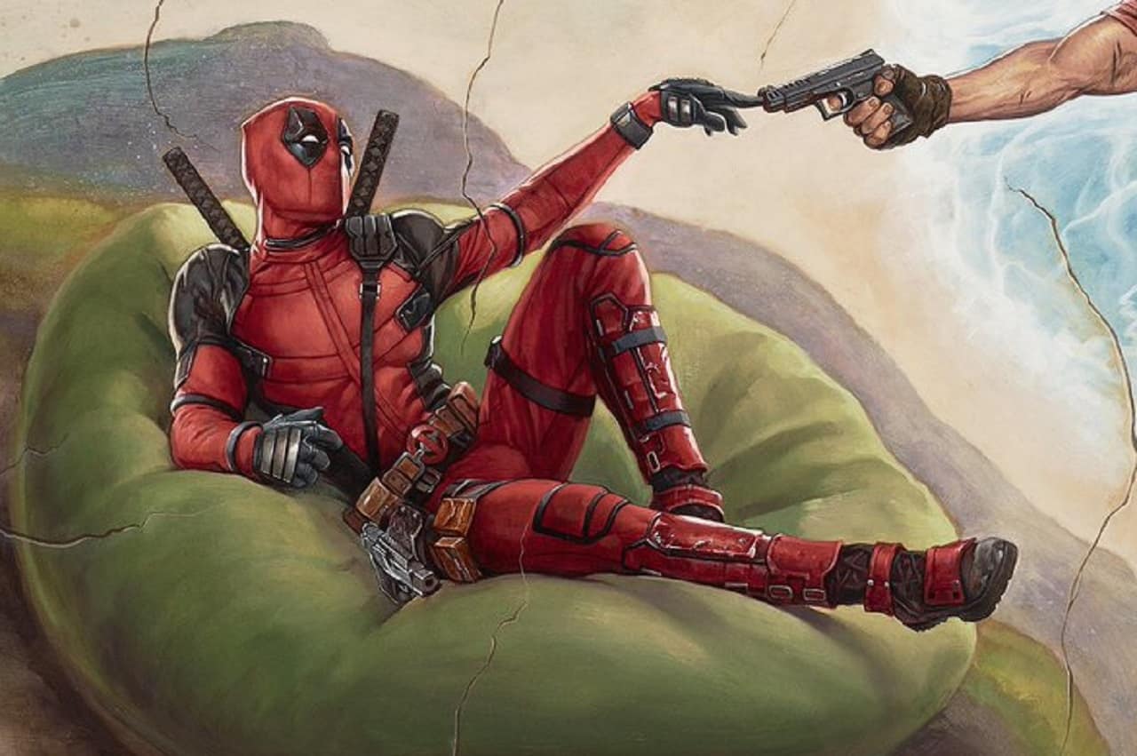 Deadpool 2: il nuovo poster è un’opera d’arte (di Michelangelo)