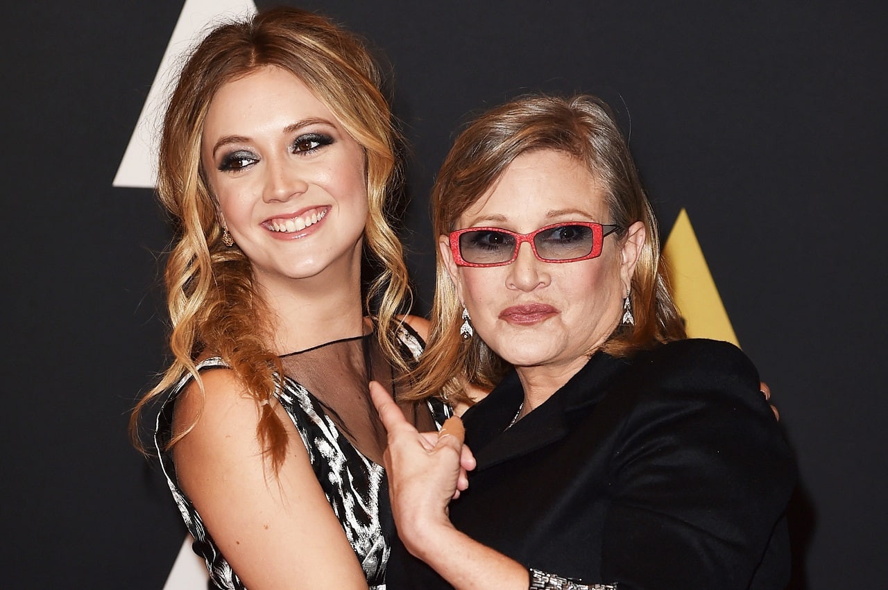 Star Wars: Billie Lourd dedica una canzone alla sua “Momby” Carrie Fisher