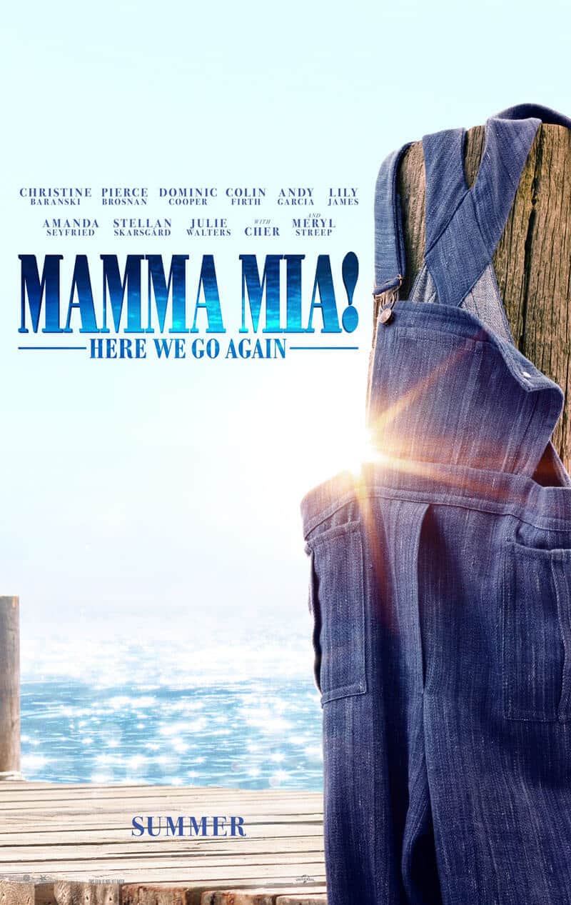 Mamma Mia! Here We Go Again, poster, cinematographe