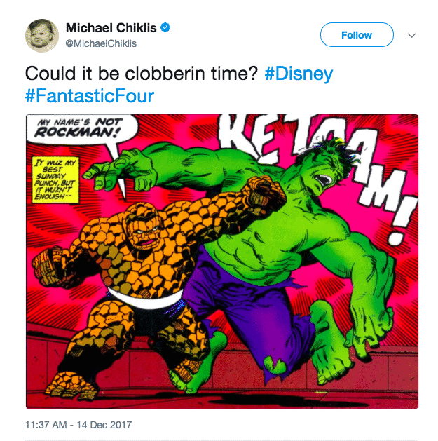 Michael Chiklis Hulk La Cosa Cinematographe