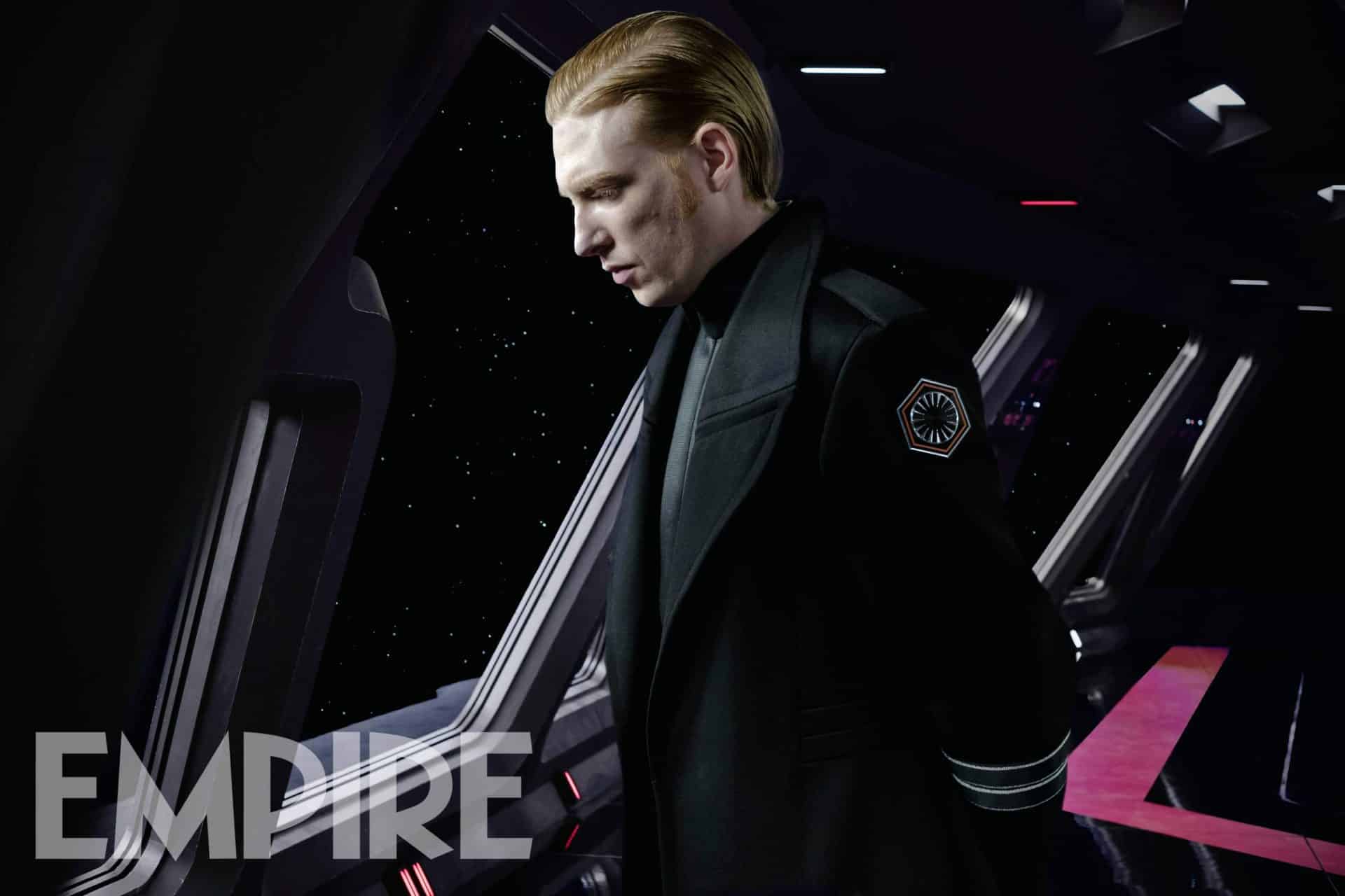 star wars: gli ultimi jedi generale hux