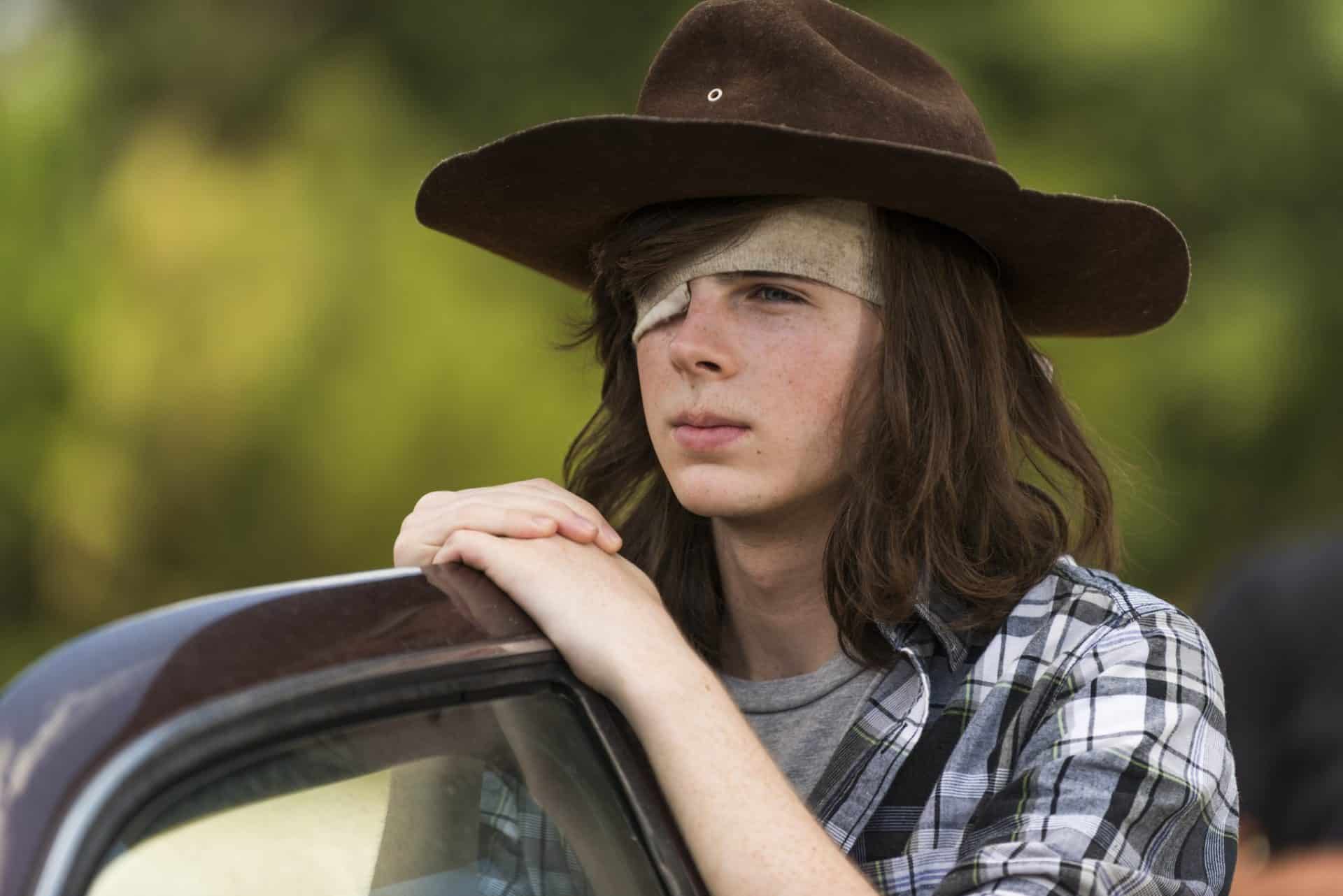 The Walking Dead 8: Chandler Riggs prende in giro finale di metà stagione