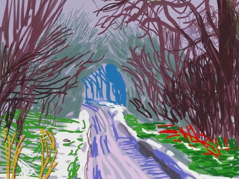 David Hockney dalla Royal Academy of Arts cinematographe