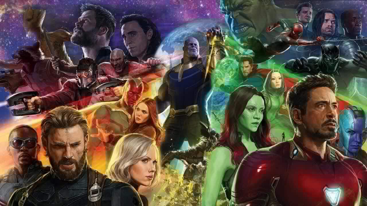 Avengers: Infinity War – in una foto Robert Downey Jr. “sostiene” il  MCU