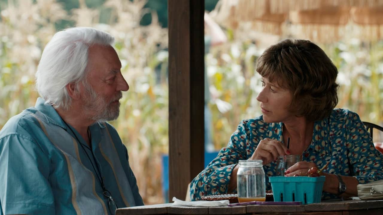 Ella & John Helen Mirren e Donald Sutherland cinematographe