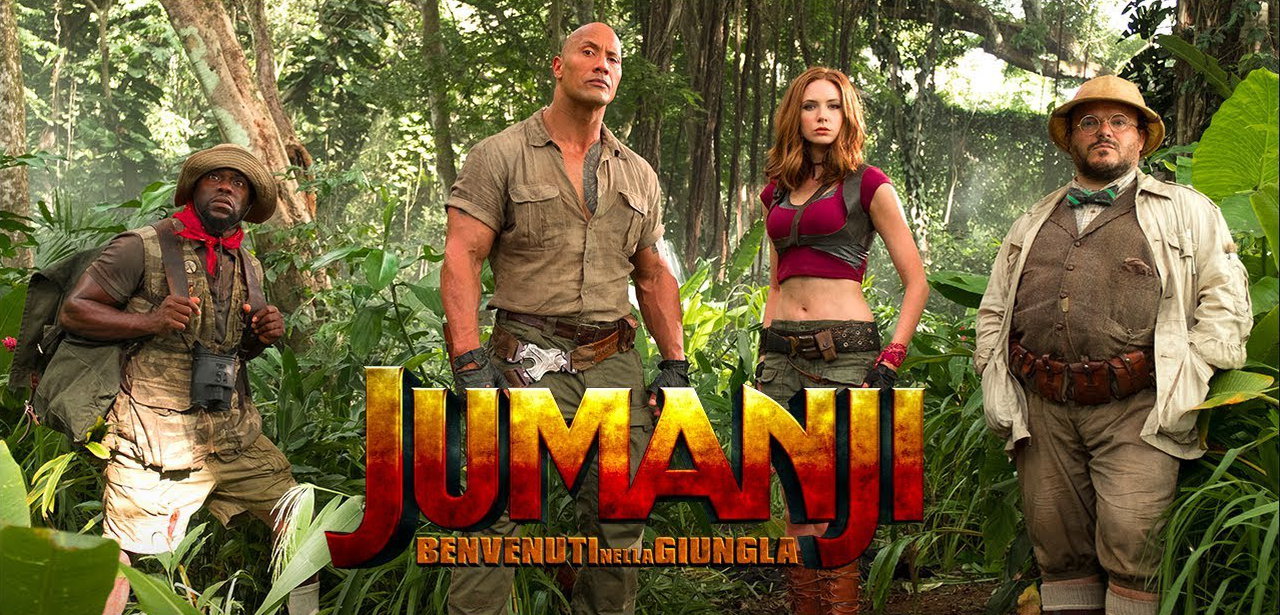 Box Office Italia: Jumanji: Benvenuti nella giungla trionfa al botteghino, segue Coco