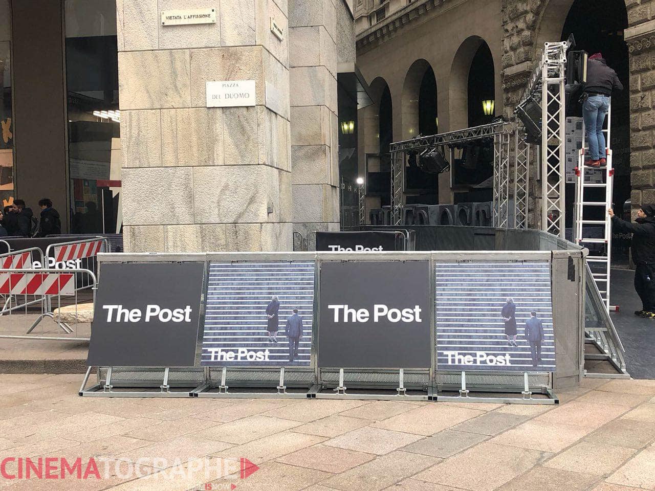 the post red carpet milano cinematographe