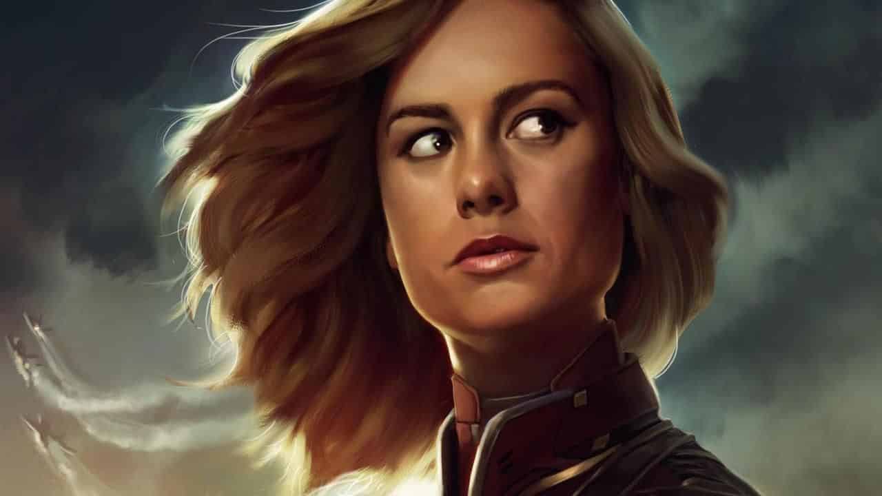 Brie Larson si arrampica in uno stunt di Captain Marvel [FOTO]