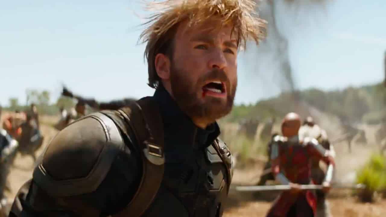 Chris Evans sulla barba di Captain America in Avengers: Infinity War