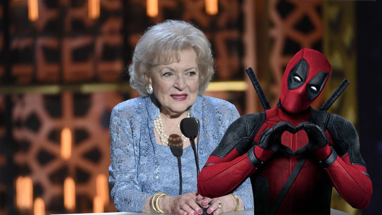 Deadpool augura buon compleanno a Betty White per i suoi 96 anni