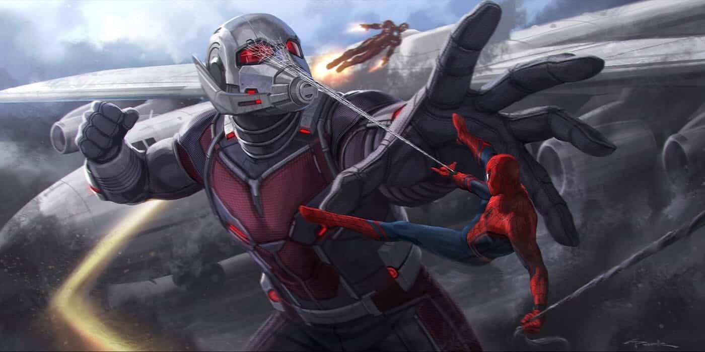 Giant-Man: Scott Lang è enorme nelle key-art di Civil War