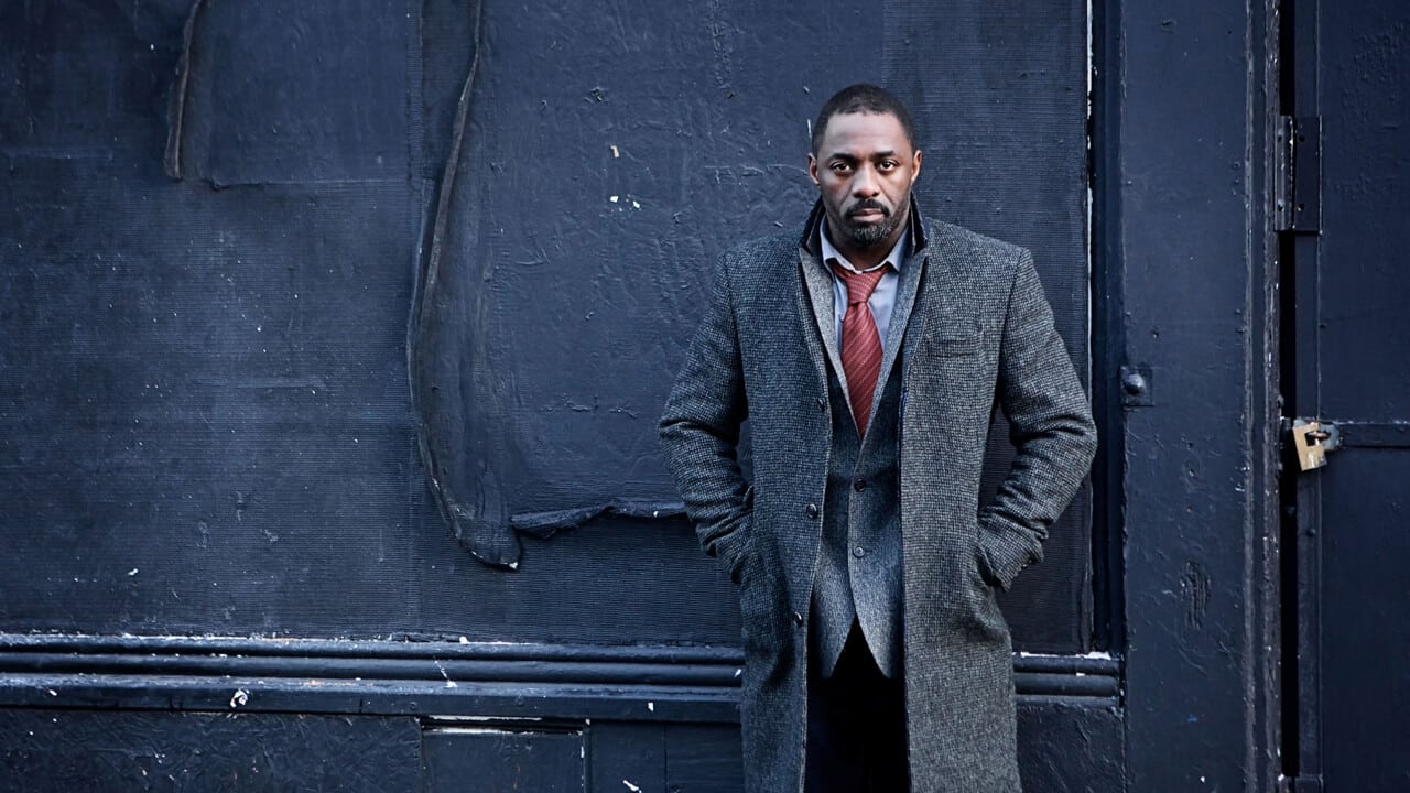 Luther – una foto dietro le quinte mostre Idris Elba ferito!