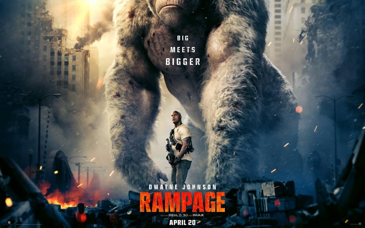Rampage – Furia Animale: le creature nelle nuove action figures