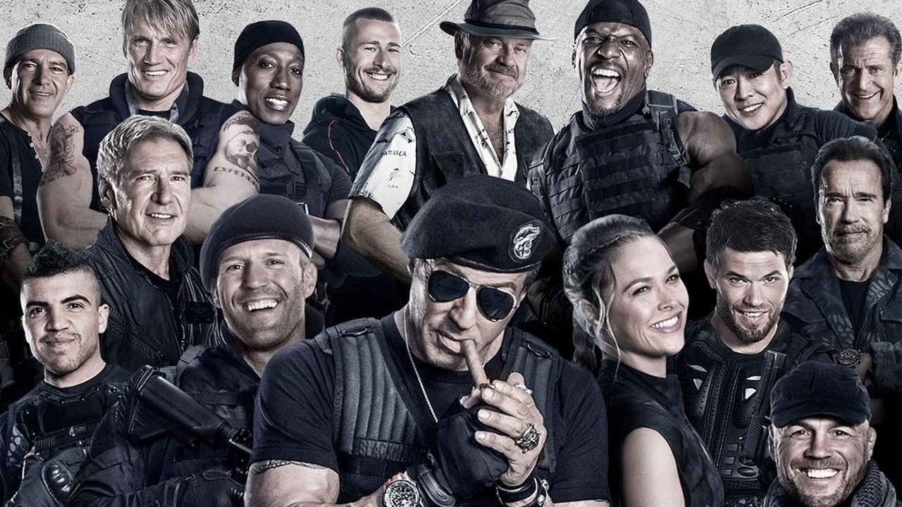 I Mercenari 4: la nuova foto dal set immortala due famose star del film