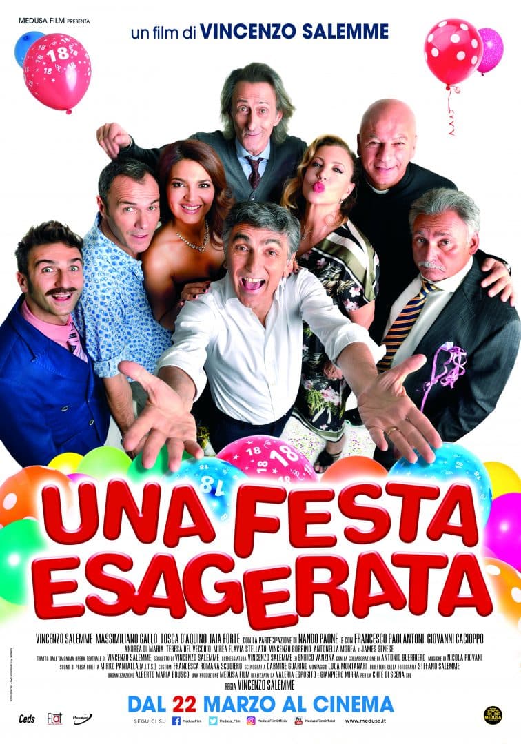 Una festa esagerata, Poster