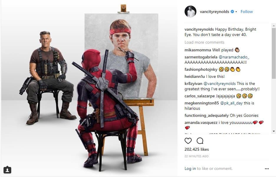 Josh Brolin Deadpool Cinematographe