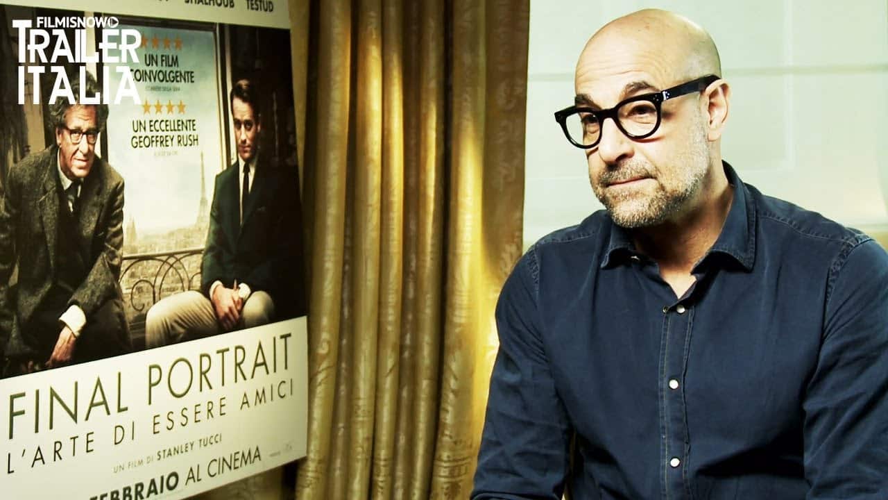 Stanley Tucci su Final Portrait: l’amore per Giacometti e la Sicilia [VIDEO]