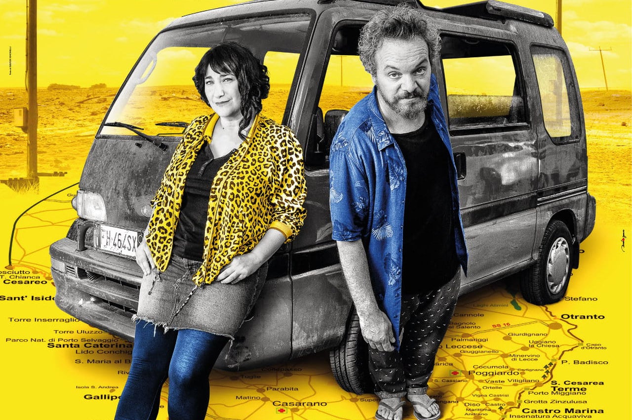Vengo Anch’io: il poster ufficiale del film di e con Maria Di Biase e Corrado Nuzzo