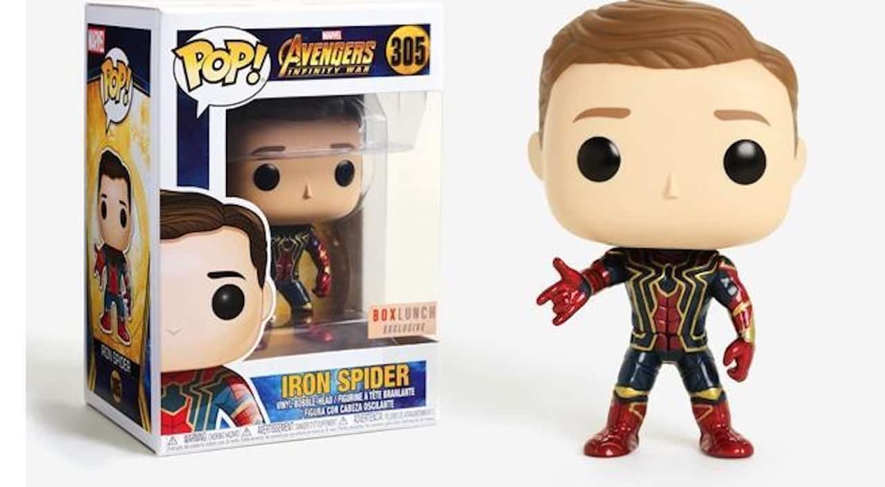 Avengers: Infinity War – ecco il Funko POP con Iron Spider a volto scoperto