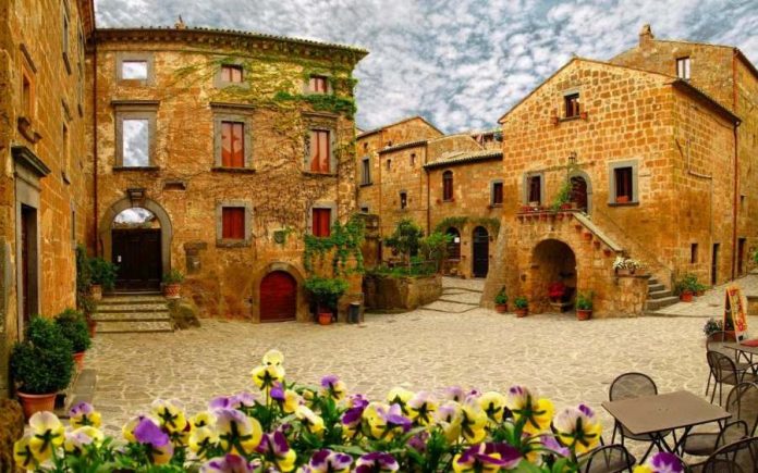 Civita di Bagnoregio, Puoi baciare lo sposo, Cinematographe