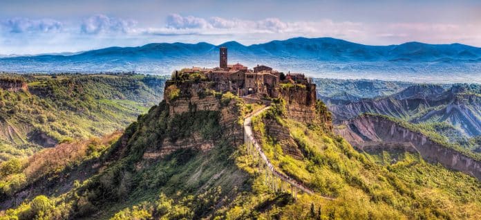 Civita di Bagnoregio, Puoi baciare lo sposo, Cinematographe