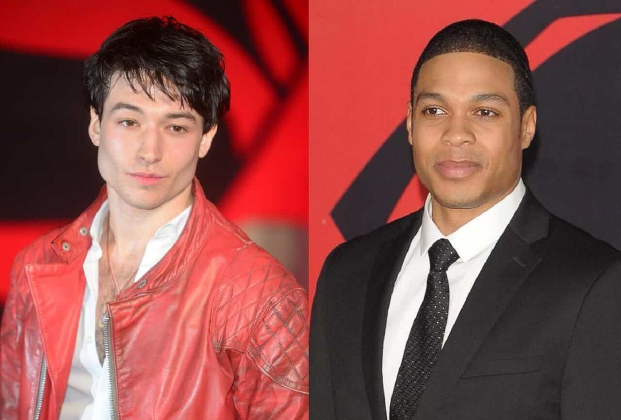 Justice League: cosa pensano Ezra Miller e Ray Fisher dei baffi di Henry Cavill