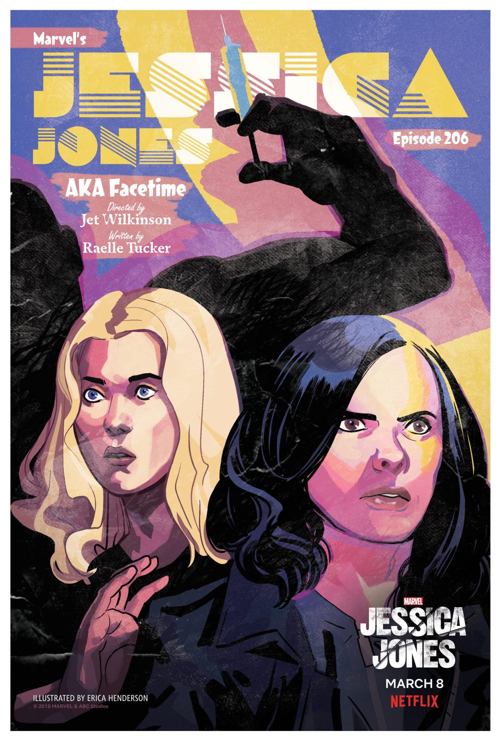 Jessica Jones, locandina 6, Cinematpgraphe