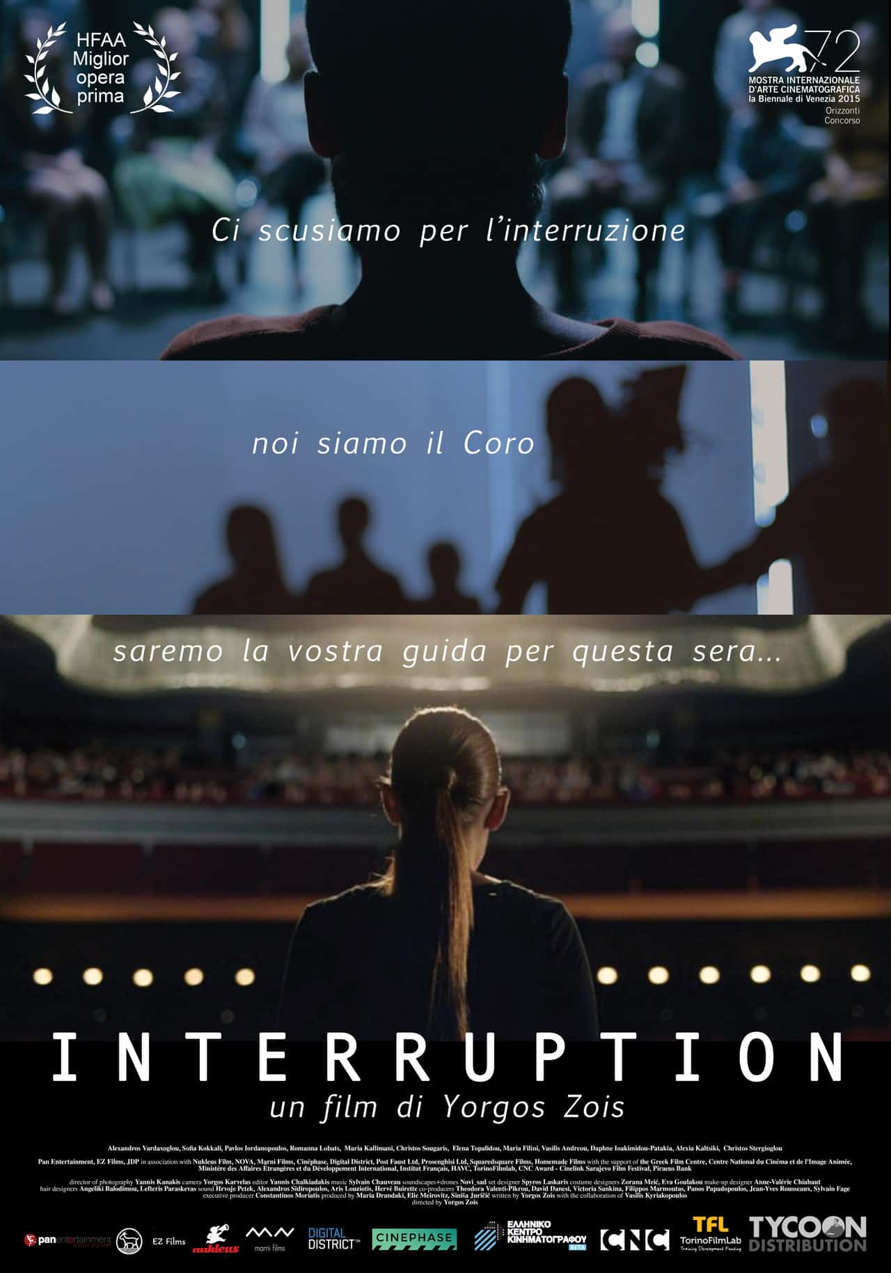 Interruption cinematographe