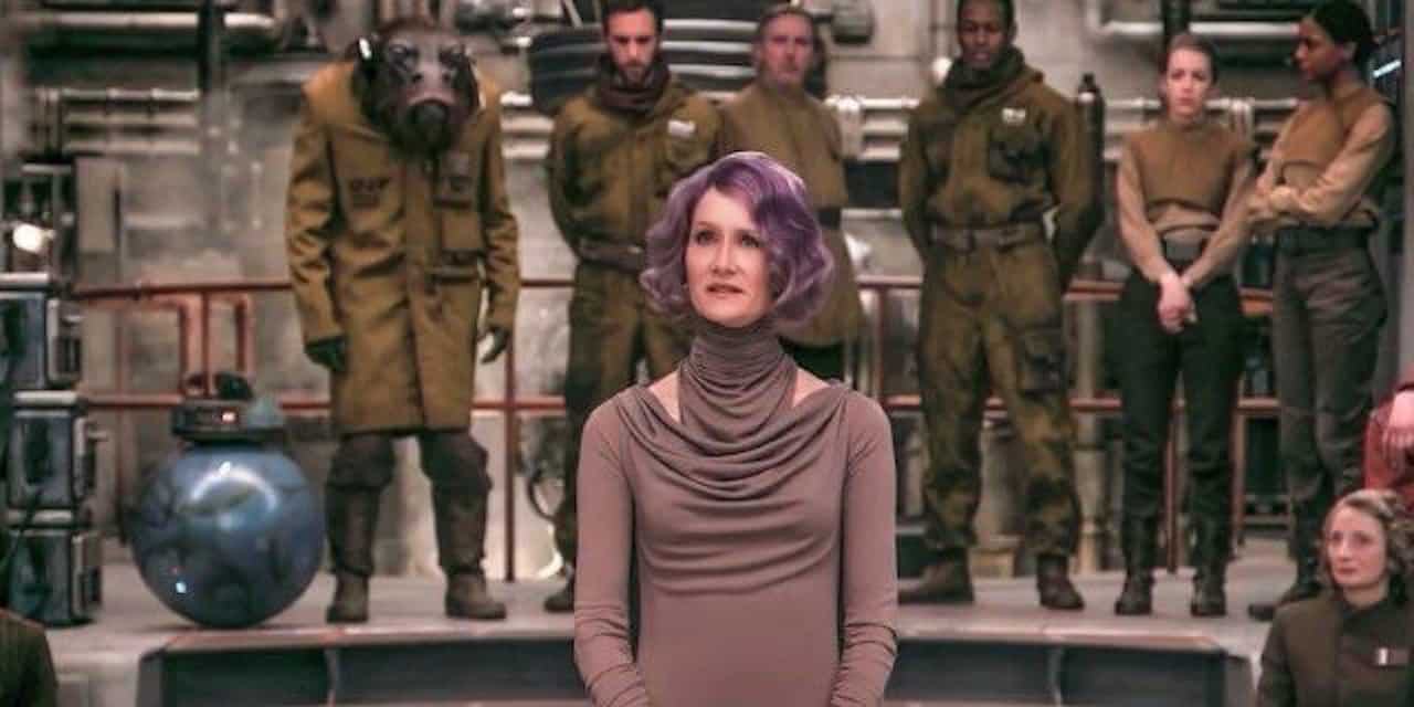Star Wars: Gli ultimi Jedi – Laura Dern: ” Holdo è sensibile alla Forza”