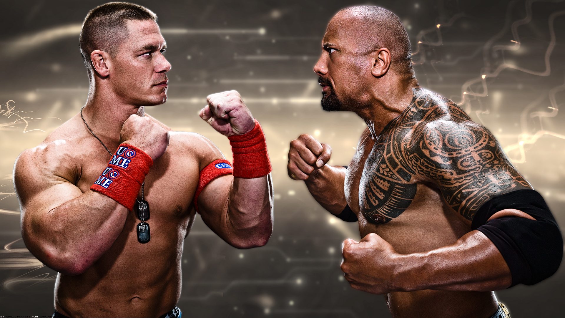 John Cena Dwayne Johnson Cinematographe