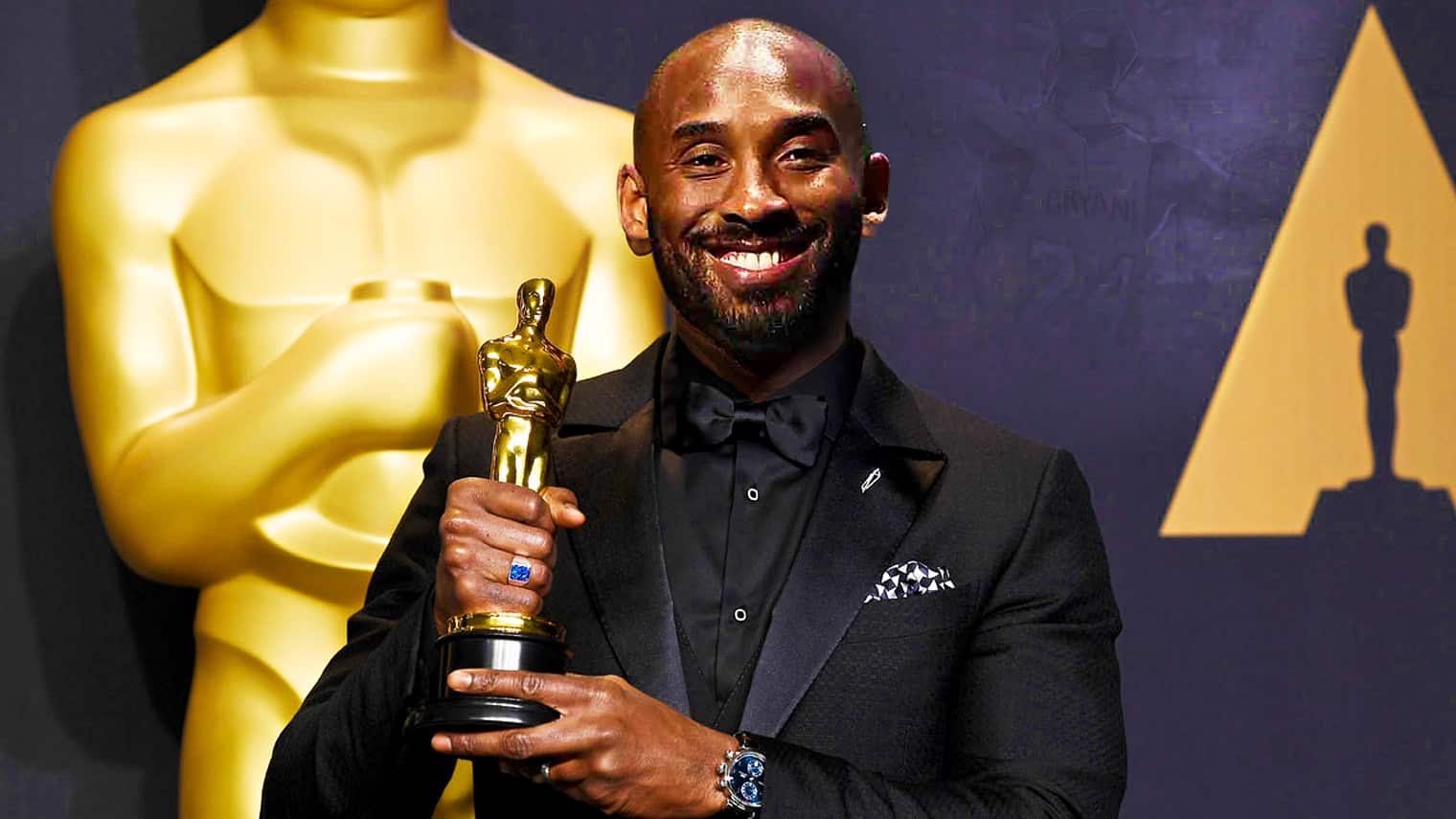 Oscar 2018: Kobe Bryant è il primo sportivo a vincere una statuetta