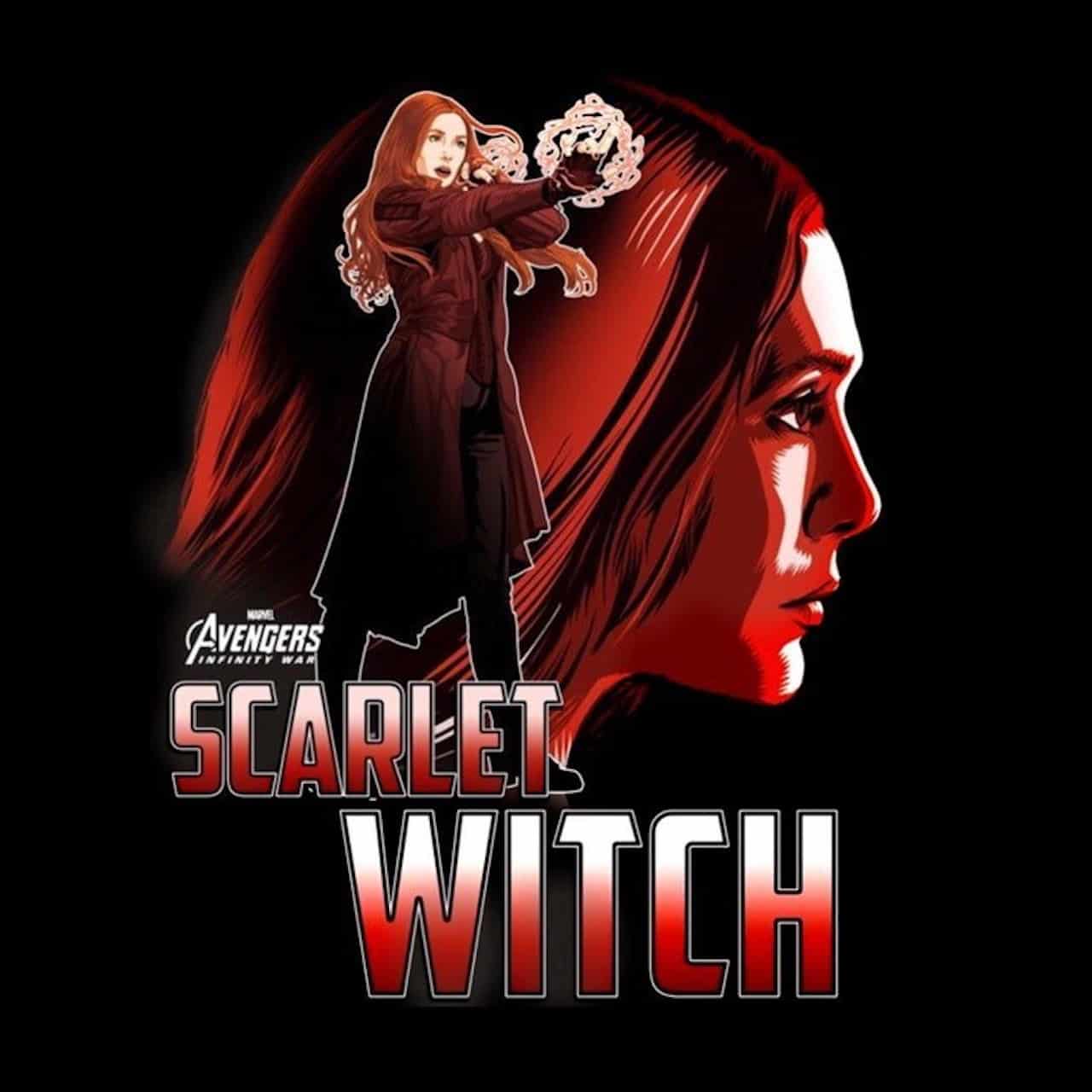 avengers: infinity war scarlet witch cinematographe