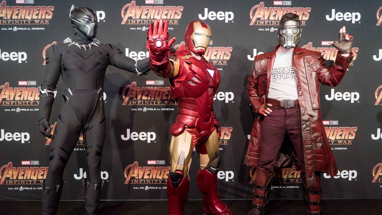 Avengers: Infinity War – le celebrità all’anteprima italiana [FOTO]