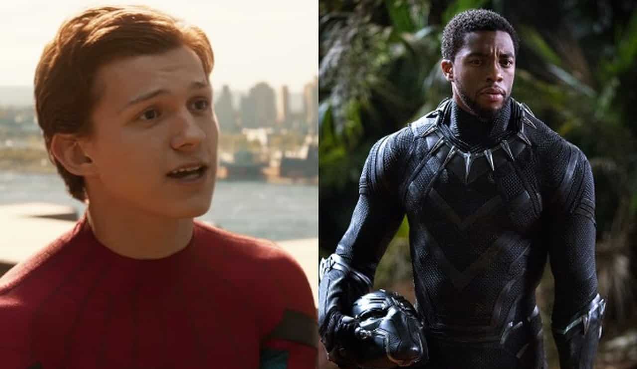 Black Panther: Tom Holland vede il film a casa di Robert Downey Jr.