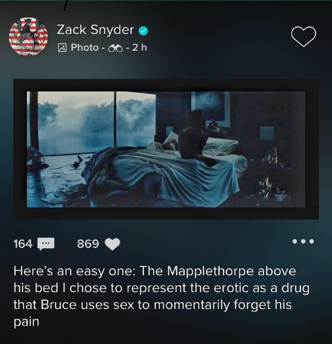 Zack Snyder Cinematographe