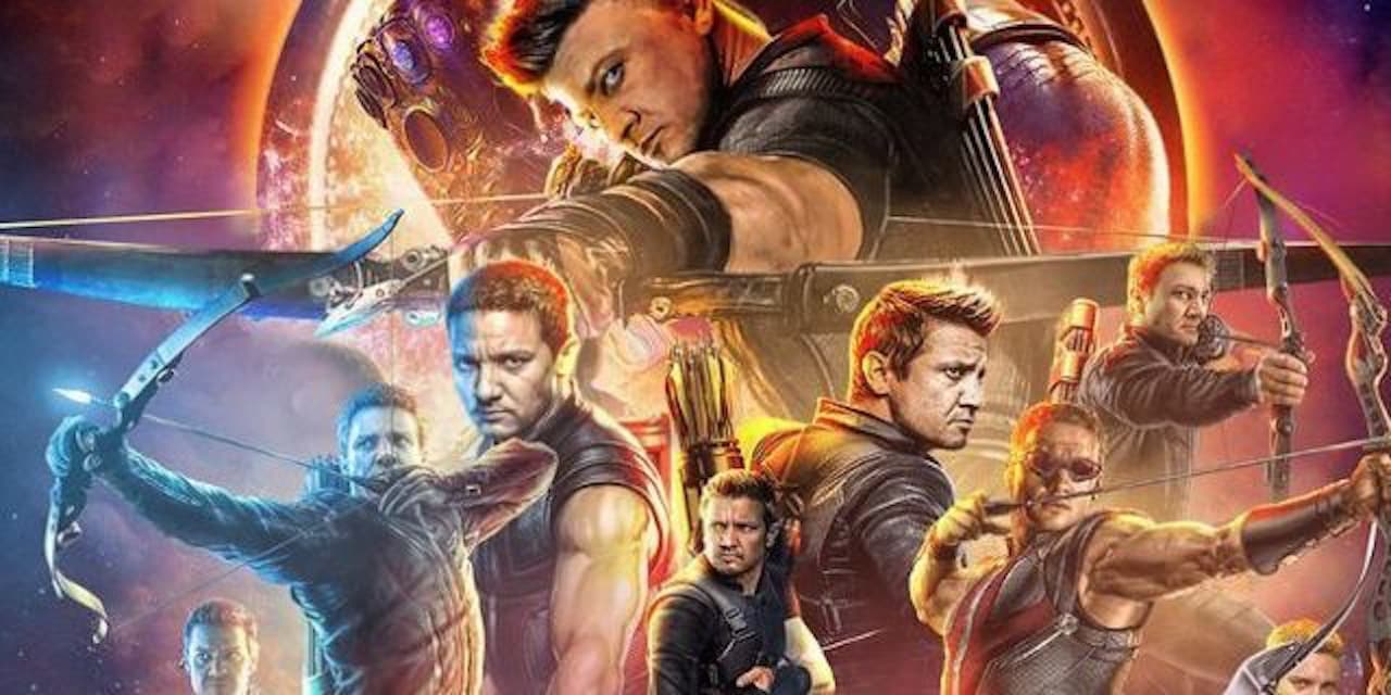 Avengers: Infinity War – in un cinema il poster con solo Occhio di Falco