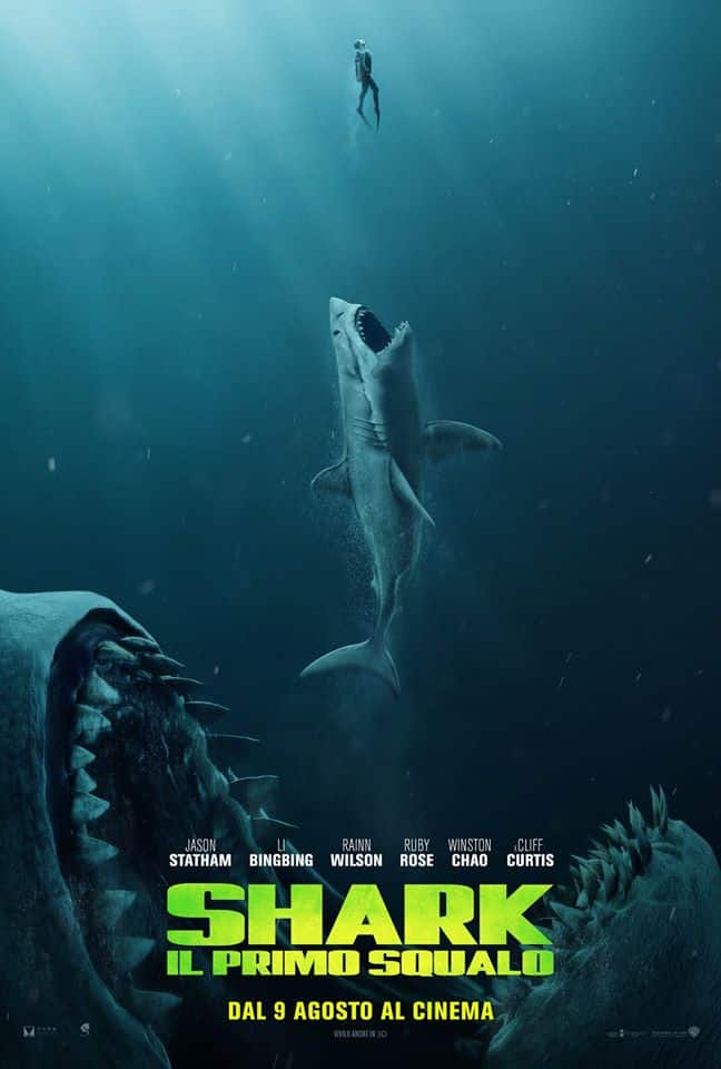 Shark Il primo squalo poster, cinematographe.it