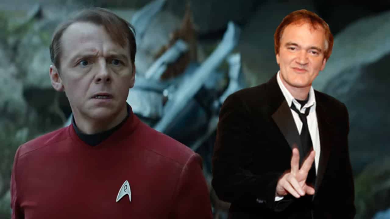 Simon Pegg emozionato per Star Trek di Quentin Tarantino