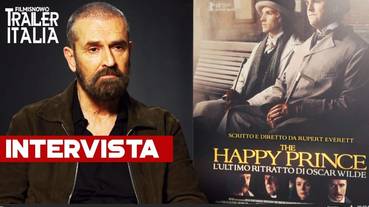 Rupert Everett parla del suo Oscar Wilde in The Happy Prince [VIDEO]